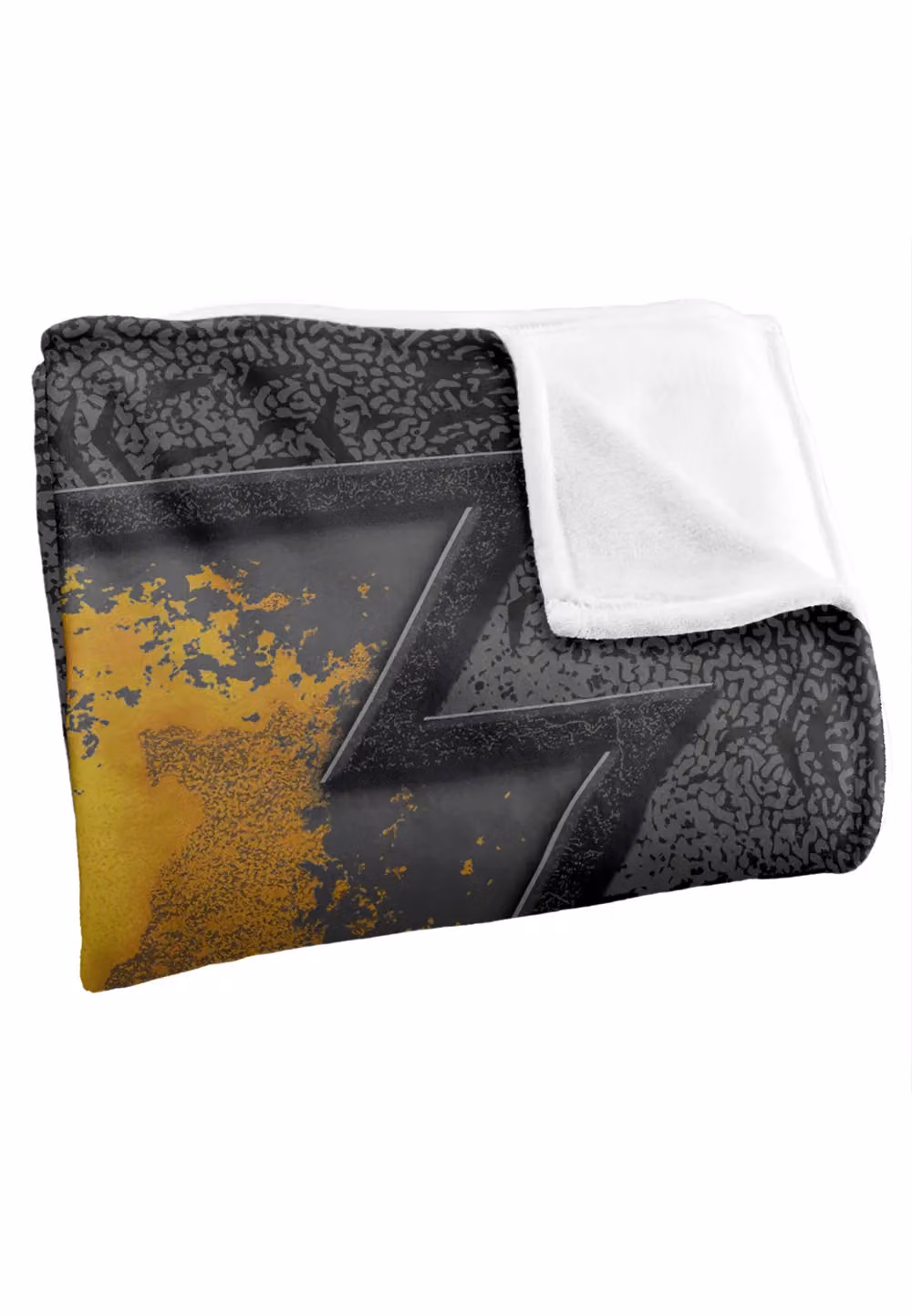 Black Adam Super Soft Silky Touch Throw Blanket, White and Multicolour, W: 152 cm, D: 127 cm – 3