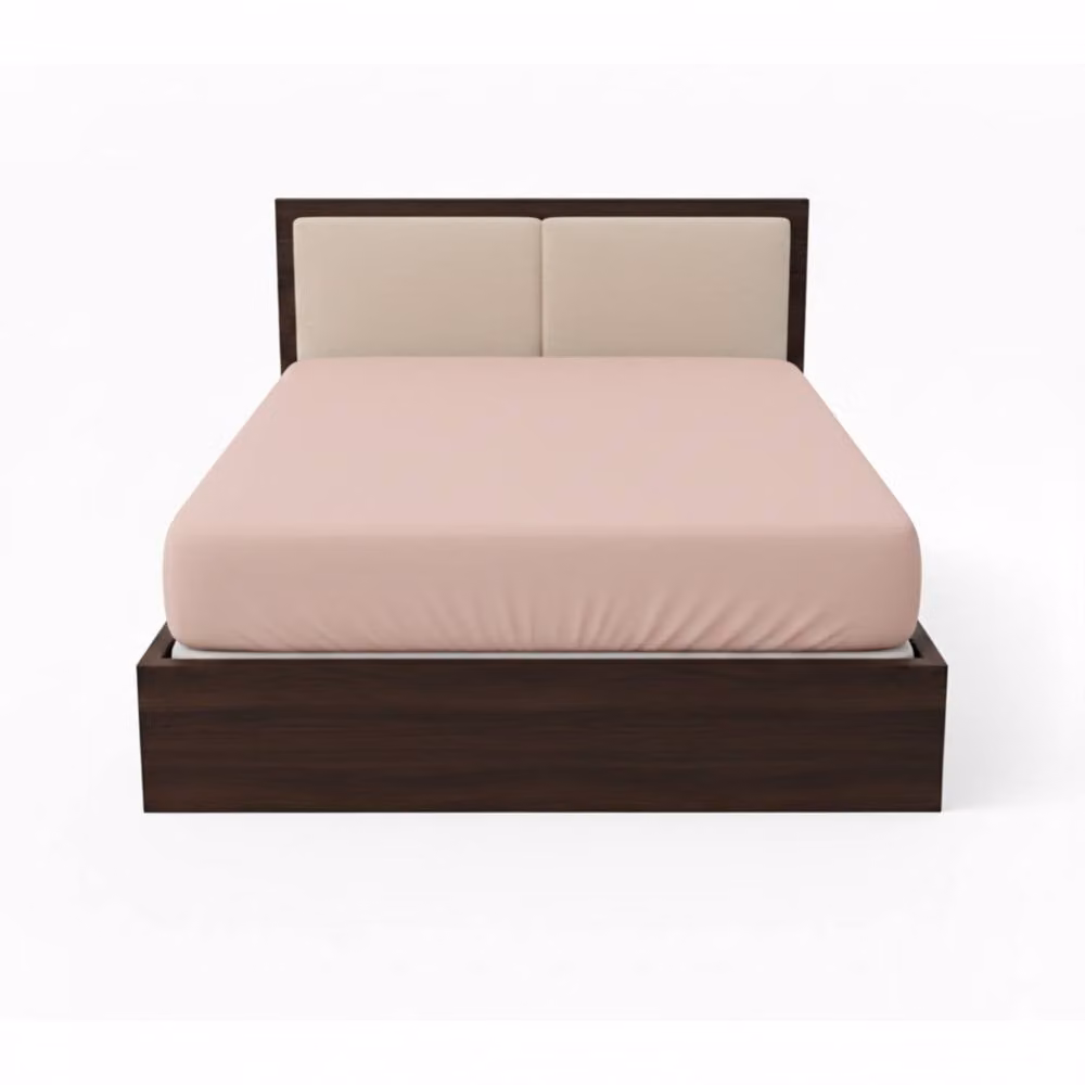 Snug City Pink Satin Stripe Soft Touch Extra Deep Fitted Sheet, King Size, W: 180 cm, D: 200 cm, H: 40 cm – 3