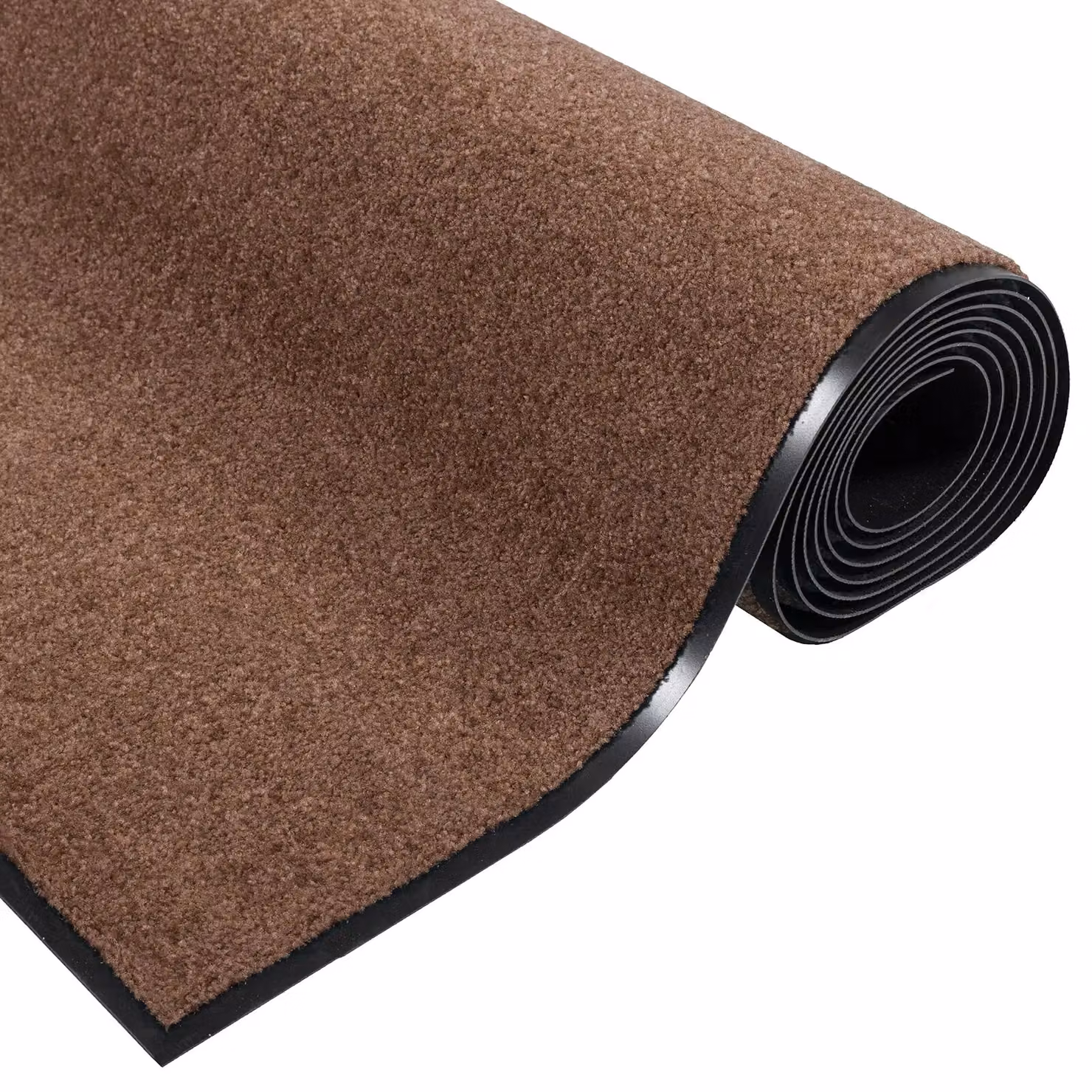 Berkfield Home Rectangular Brown Non-Slip Door Mat W: 120 cm, D: 300 cm – 4