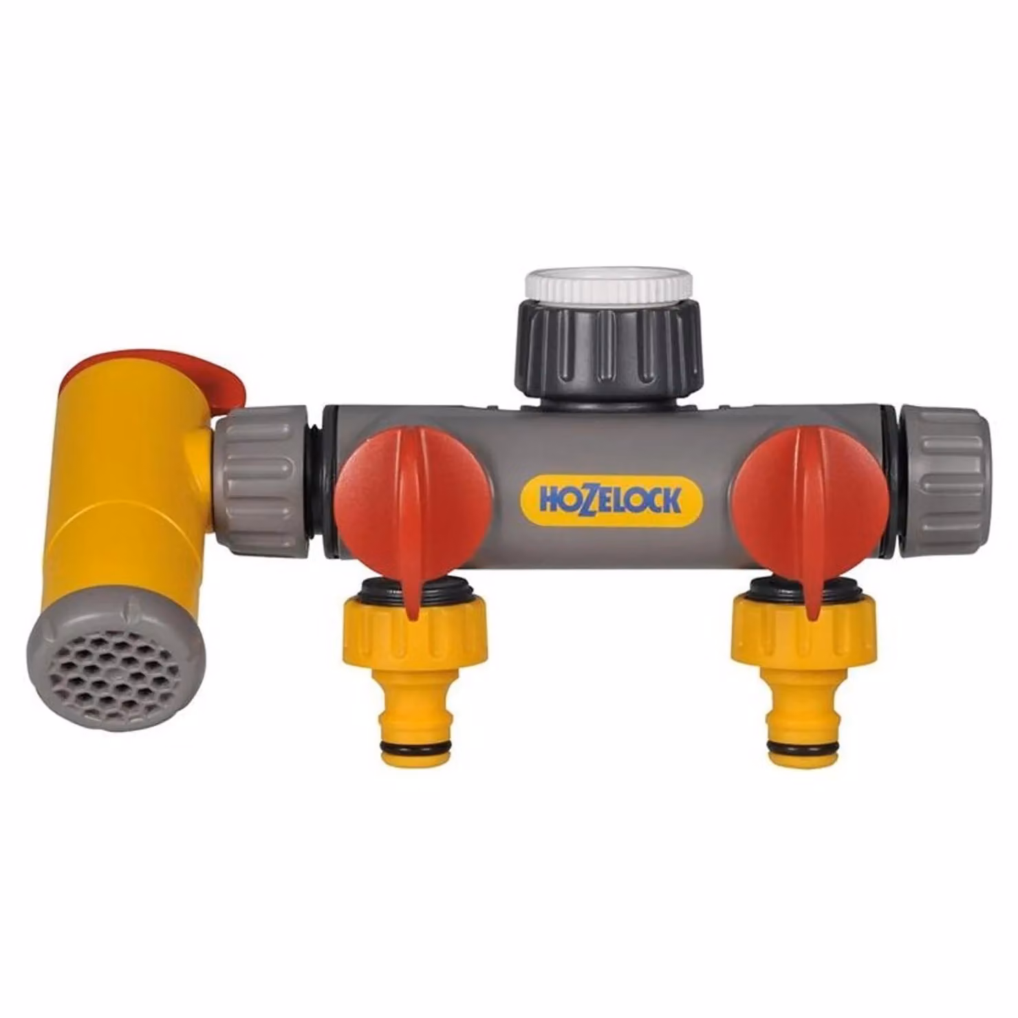 Hozelock Flowmax 3-way Tap Connector 1/2 - 1in BSP Multicolour – 2