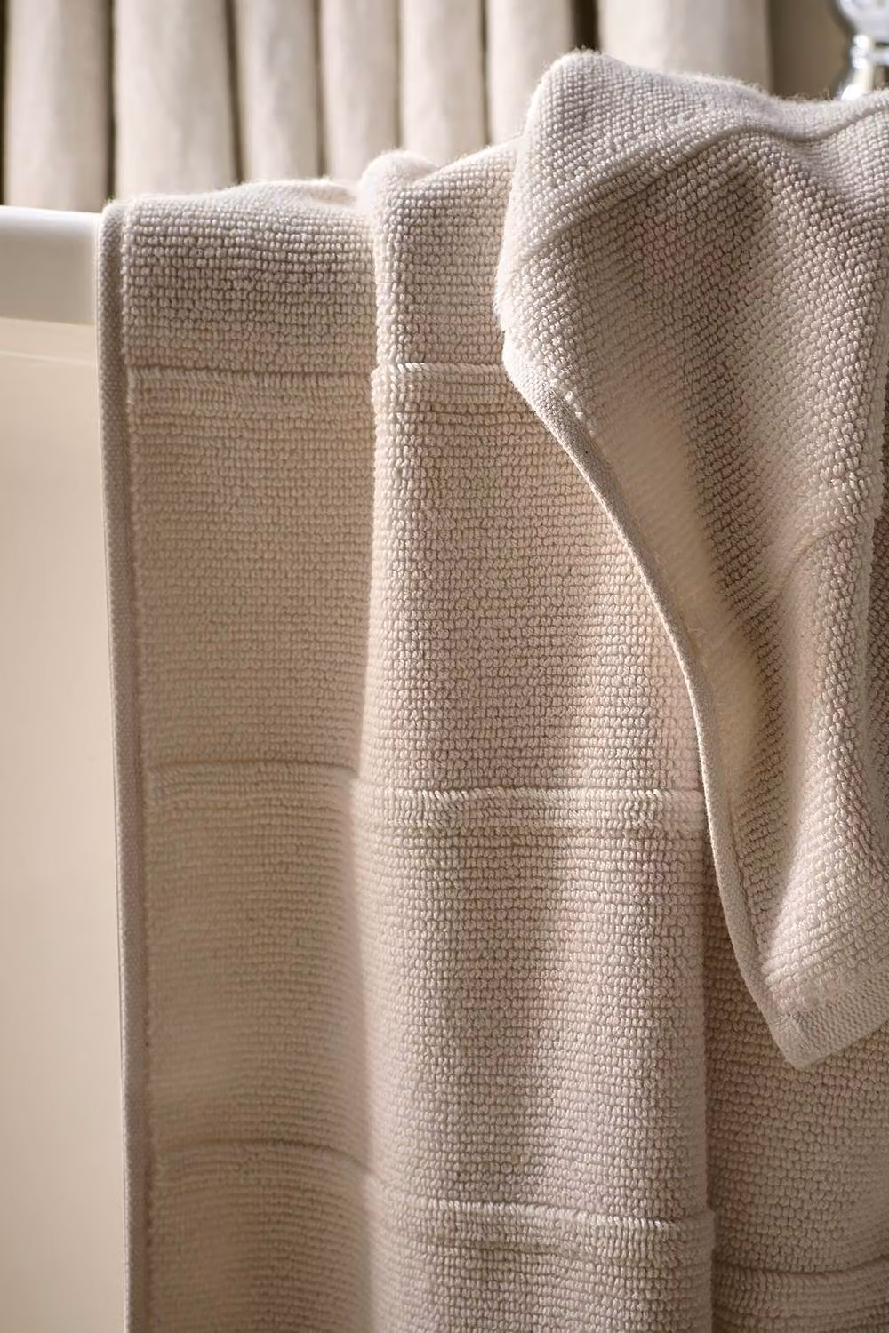 CHRISTY Highgate Ribbed Turkish Cotton Textured Towels in Beige – 4