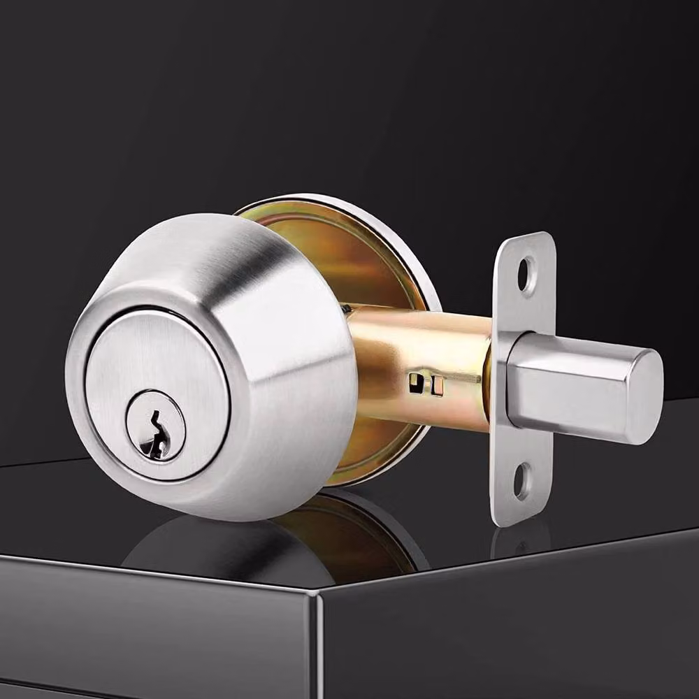 Kelvenix Single Cylinder Deadbolt Door Lock in Silver – 3