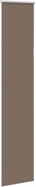 Berkfield Home Blackout Roller Blind, Brown Polyester, W: 50 cm, H: 230 cm