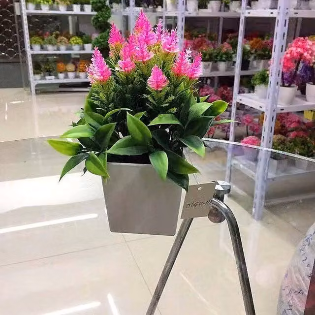 YnysTec Pink Artificial Faux Potted Plant Tree for Indoor and Outdoor Decor – 1