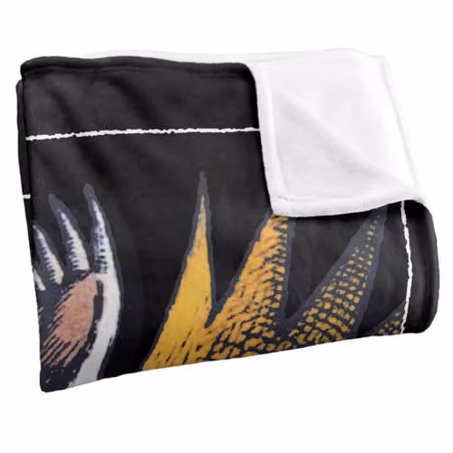 LOGOVISION Where The Wild Things Are Roar Super Soft Fleece Throw Blanket, Multicolour, W: 152 cm, D: 127 cm – 2