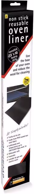 Toastabags Heavy Duty Oven Liner in Black