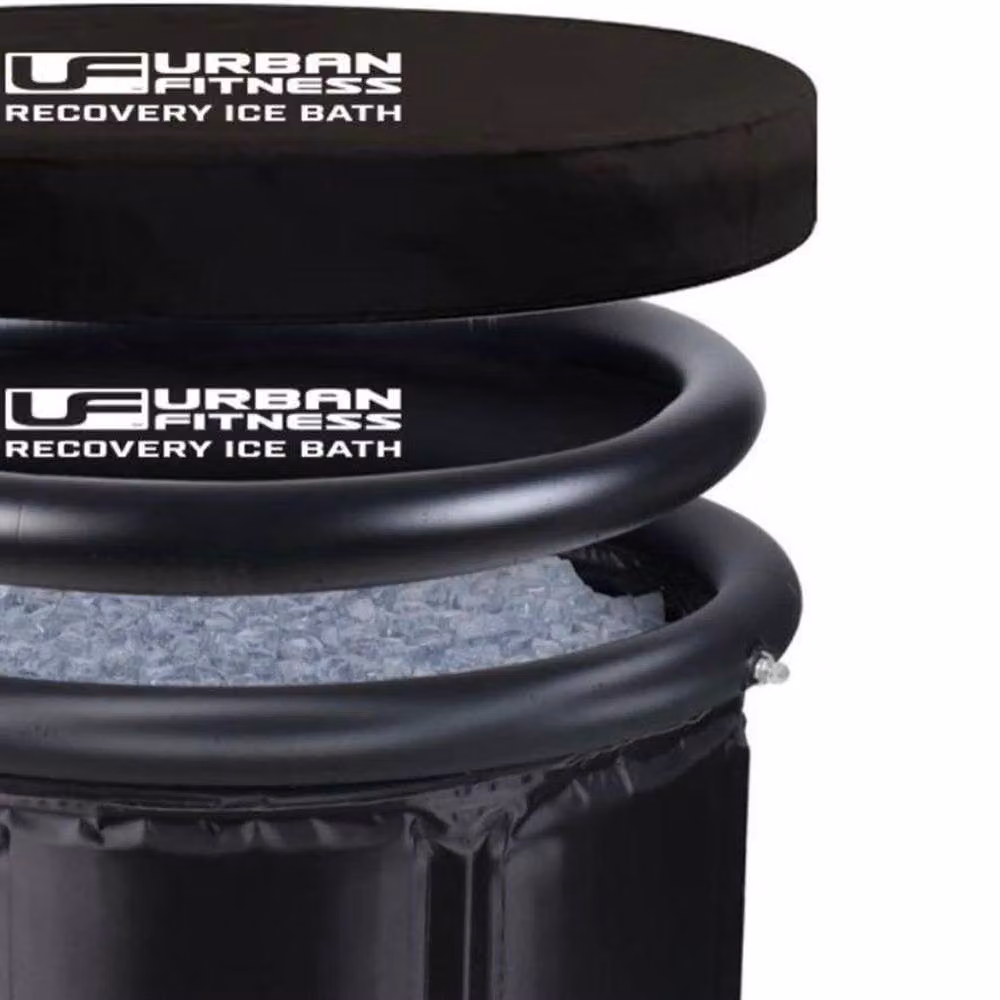 Urban Fitness Rvery Inflatable Round Ice Bath in Black PVC – 2