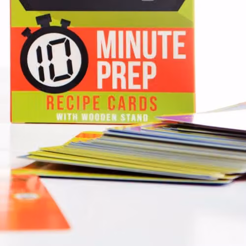 Boxer Gifts Easy Eats Air Fryer Recipe Cards in Multicolour – 4
