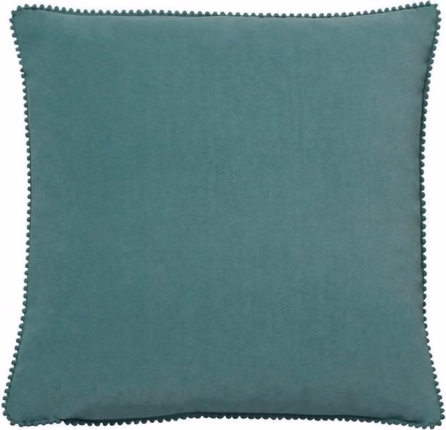 Furn Cosmo Blue Velvet Square Cushion, W/D/H: 45 x 45 x 45 cm – 3