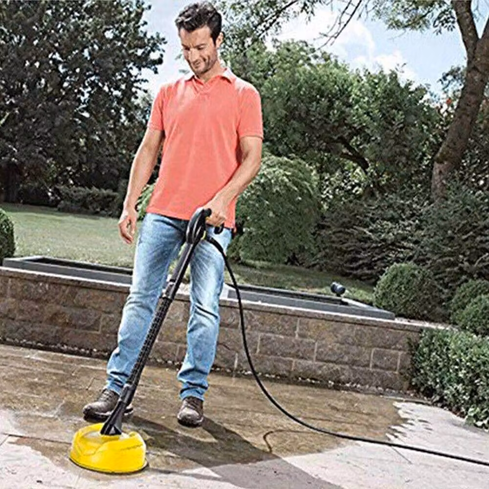 FLAVORA Rotary Surface Patio Cleaner Pressure Washer Attachment, Yellow, W: 100 cm, D: 15 cm – 2