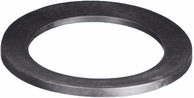 McAlpine RWW6 Black Rubber Waste Washer