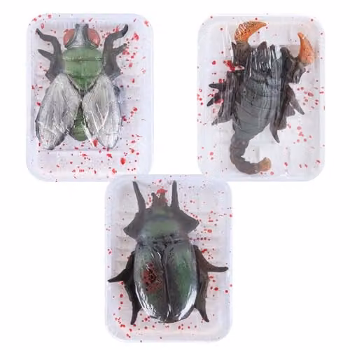 VFM e-Store Halloween Insect Decoration Beetle in Black and Multicolour, 18.5 cm – 9
