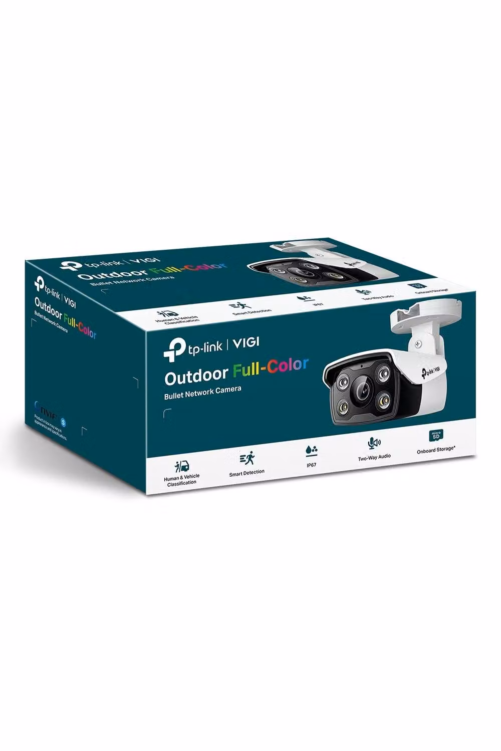 TP-Link 3MP Full-Colour Bullet IP Security Camera, White – 2