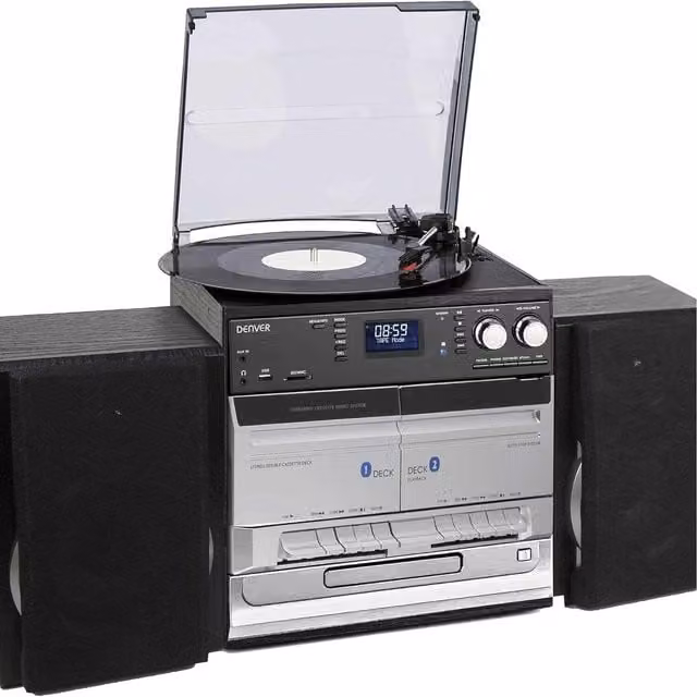 Denver HiFi System with CD Player, Black