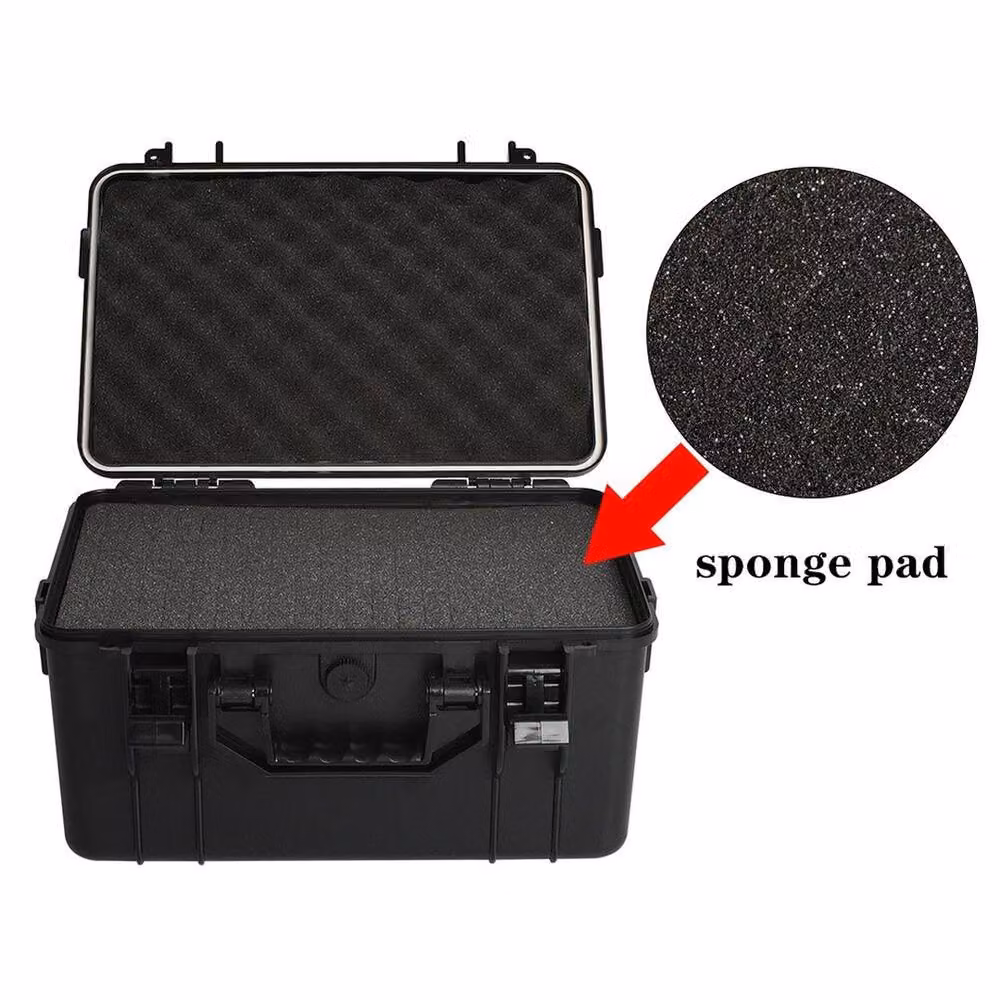 PAWNORA Waterproof Shockproof Hard Camera Carry Case in Black, W/D/H: 46 x 34 x 21 cm – 4