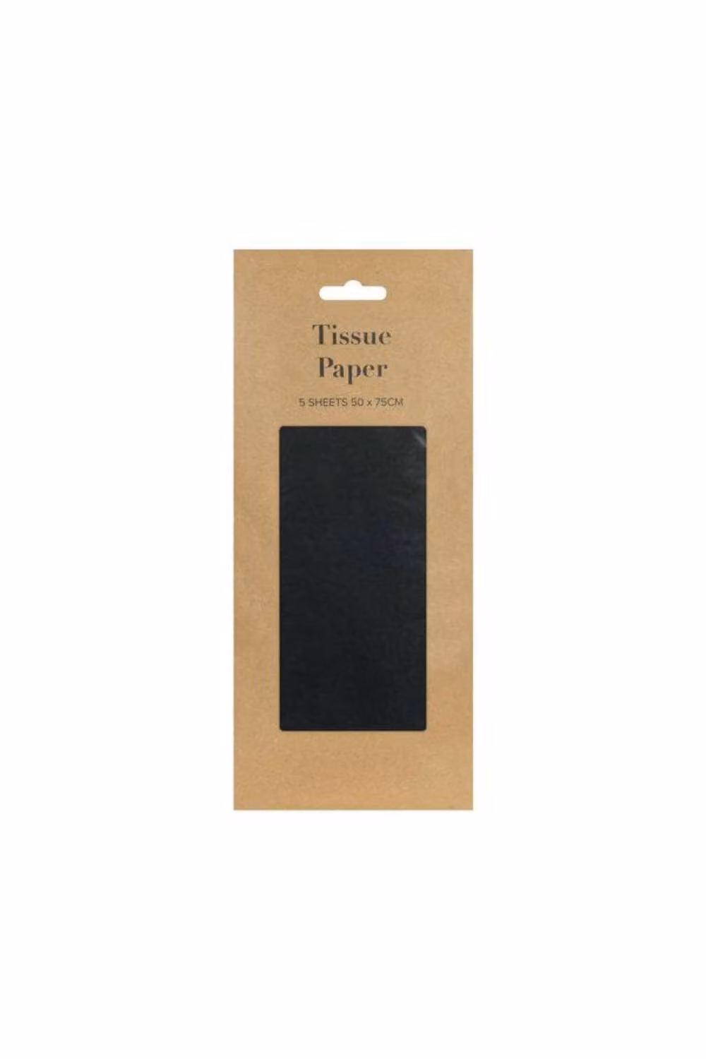 KDMD Black Tissue Paper Retail Pack of 12, 5 Sheets per Pack – 2