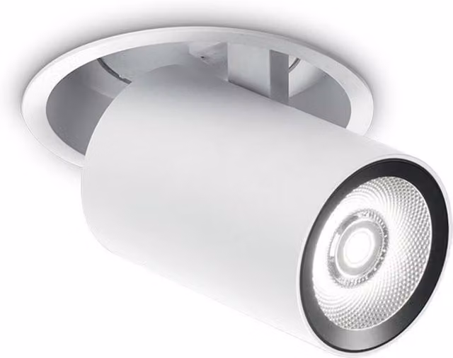 Ideal Lux Nova LED Recessed Downlight, White
