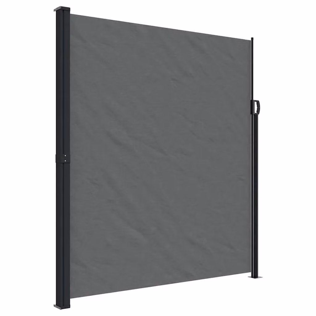 Berkfield Home Retractable Side Awning in Anthracite, W/H: 500 x 220 cm – 2