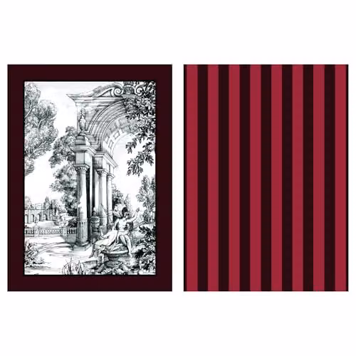 Laurence Llewelyn-Bowen Festivo Red Cotton Tea Towels, Pack of 2, W: 50 cm, H: 70 cm – 4