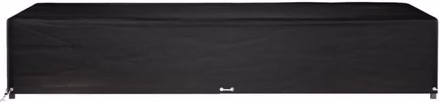 Berkfield Home Durable Rectangular Garden Furniture Cover with 16 Eyelets, Black, W/D/H: 325 x 205 x 60 cm – 1