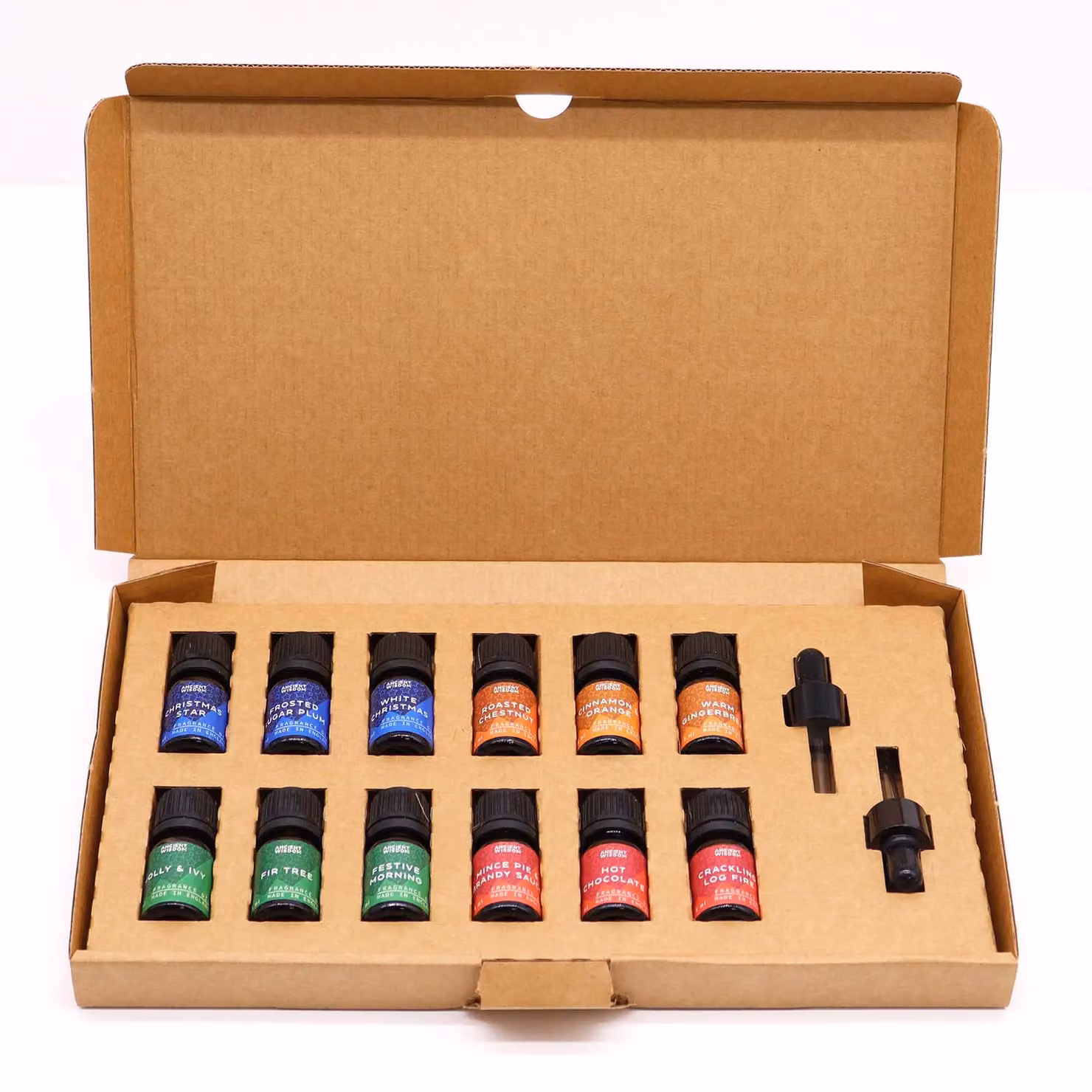 KDMD Festive Delights Multicolour Christmas Fragrance Set with Fruity, Spicy, Gourmand and Woody Scents – 3
