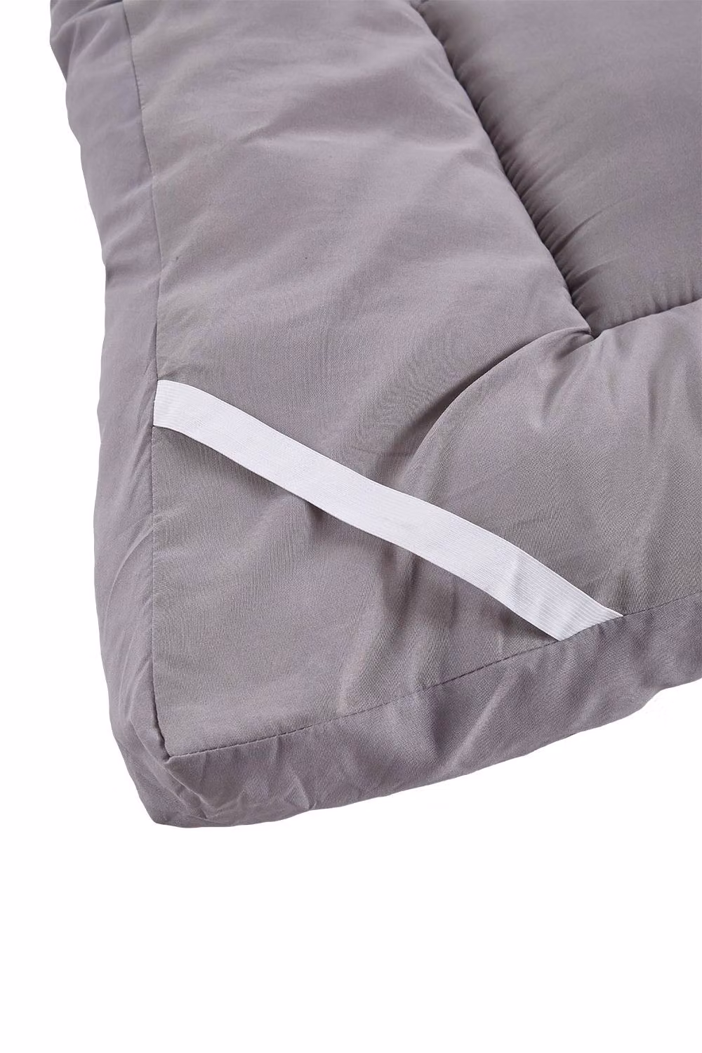 Garden Sanctuary Soft Quilted Mattress Topper in Grey, W/D/H: 200 x 150 cm – 4