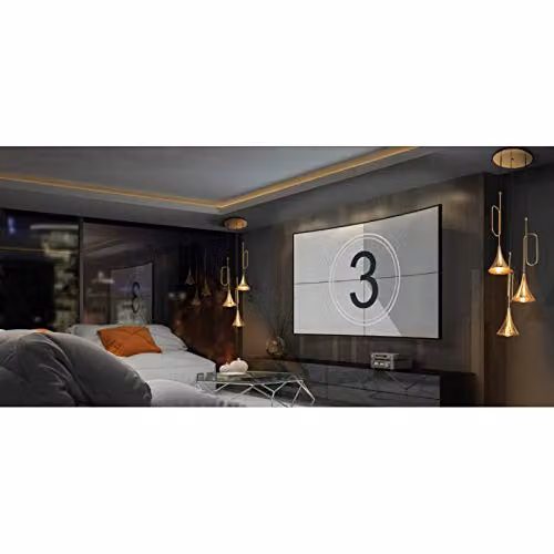 Netlighting Mantra Iluminación Jazz 3-Light Ceiling Cluster Pendant, Gold/Brass and Black, E27 – 4