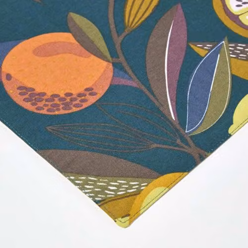 Homescapes Set of 2 Cotton Floral Placemats, Multicolour – 2