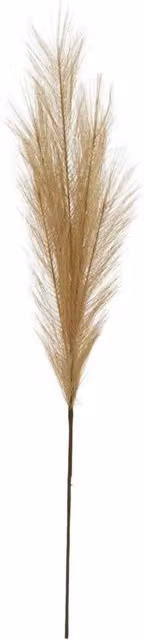 KDMD Faux Pampas Grass Stem in Brown for Rustic Floral Arrangements