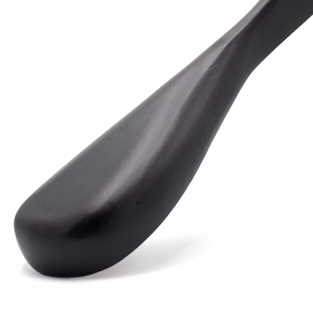 PAWNORA Black Wooden Coat Hangers, Pack of 6 – 2