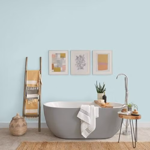 Johnstone's Silk Spa Bathroom Wall and Ceiling Paint, Water Based Satin Gloss, 2.5L – 3