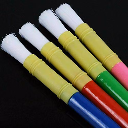 Artbox Pack of 4 Multicolour Childrens Chunky Easy Hold Paint Brushes – 2