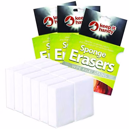 Keep it Handy Large Magic Sponge Eraser Set, White