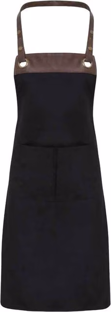 Premier Espresso Bib Apron in Black