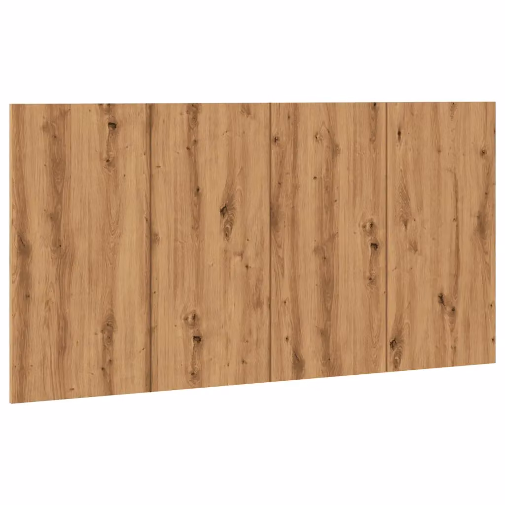 Berkfield Home Artisan Oak Bed Headboard in Brown, W: 160 cm, D: 1.5 cm, H: 80 cm – 2