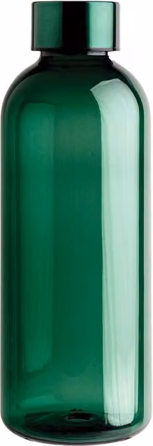 XD Design Leakproof Stainless Steel and Glass Water Bottle with Screw Lid, Green, 620 ml