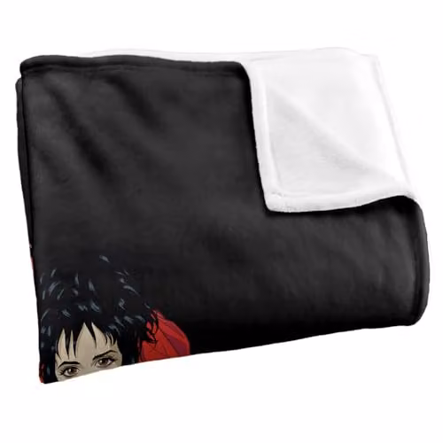 Warner Bros. Beetlejuice Valentine Unusual Together Super Soft Fleece Throw Blanket, Multicolour, W: 91 cm, D: 147 cm – 2