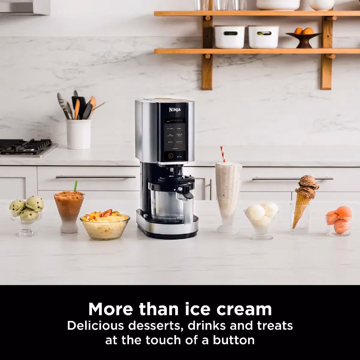 Ninja CREAMi Ice Cream and Frozen Dessert Maker in Black – 4