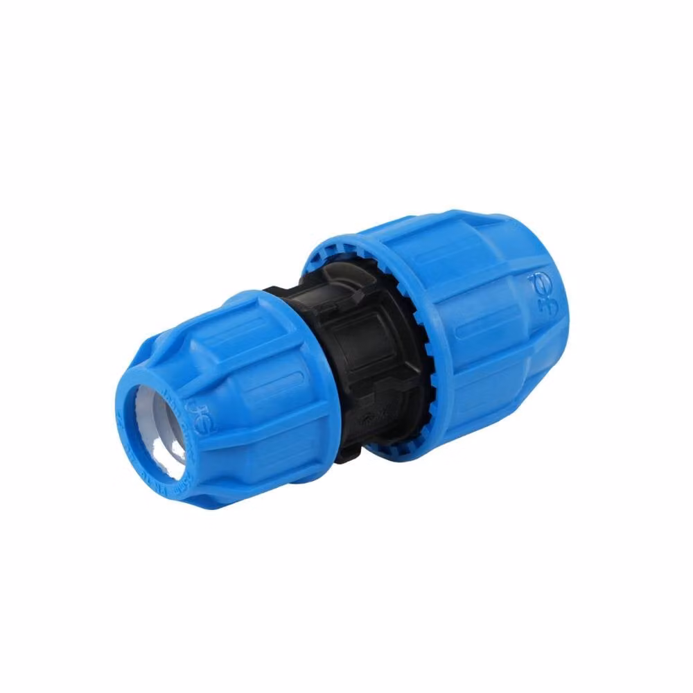 John Guest MDPE Compression Reducing Coupling 32mm x 25mm in Blue – 2