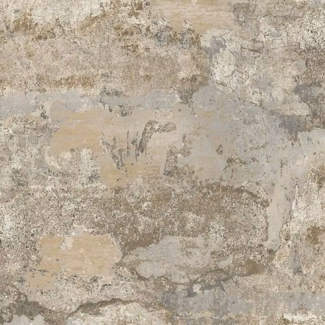 Formations Abstract Concrete Effect Textured Wallpaper in Grey and Beige Matt Finish