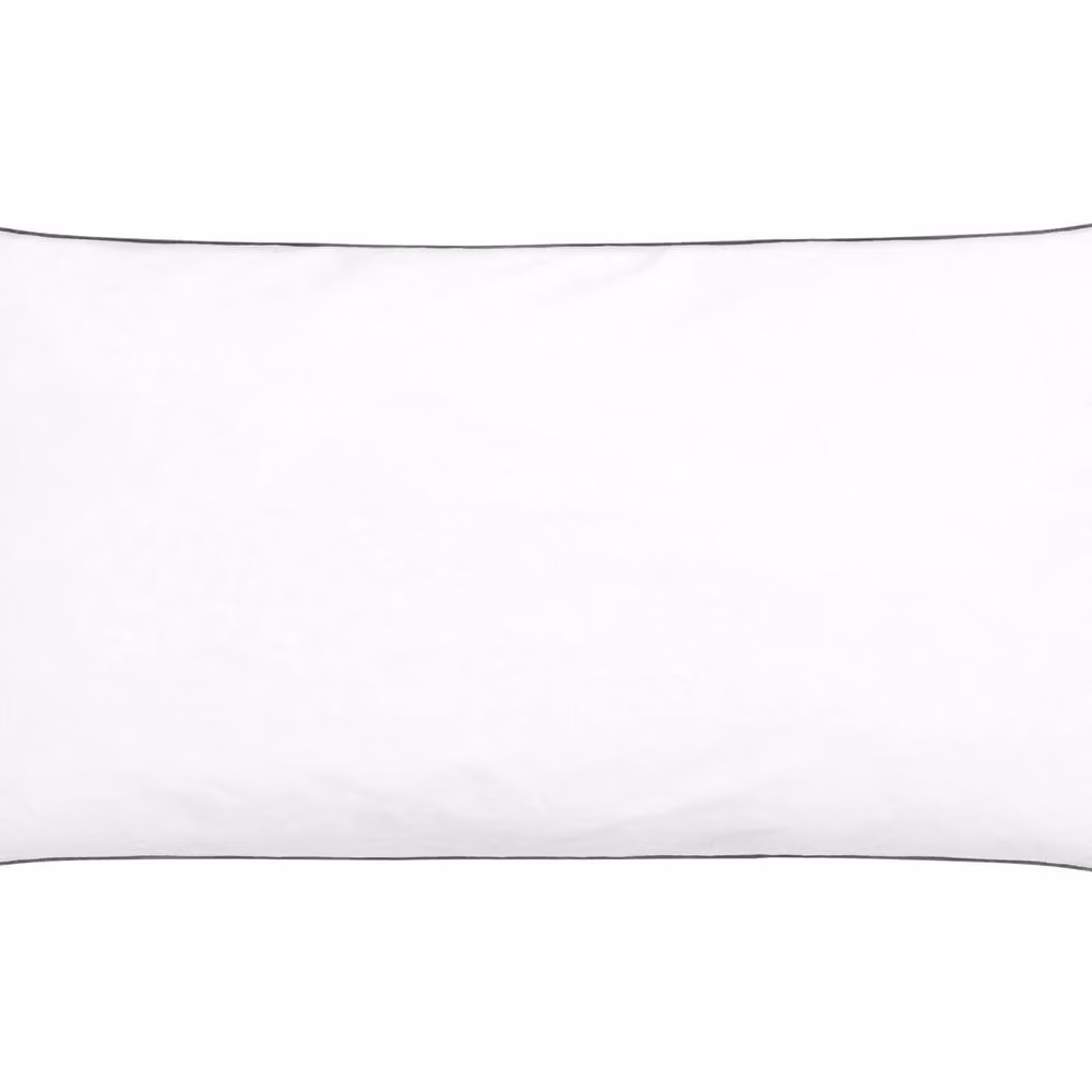 Wyld Haus Japara White Cotton Allergy Friendly Rectangular Microfibre Bed Pillow W/D/H: 80 x 40 cm – 2