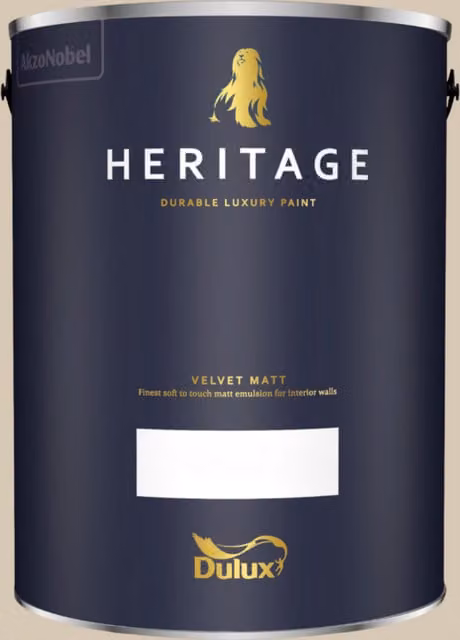 Dulux Trade Heritage Matt Paint in Raw Cashmere, 5 l