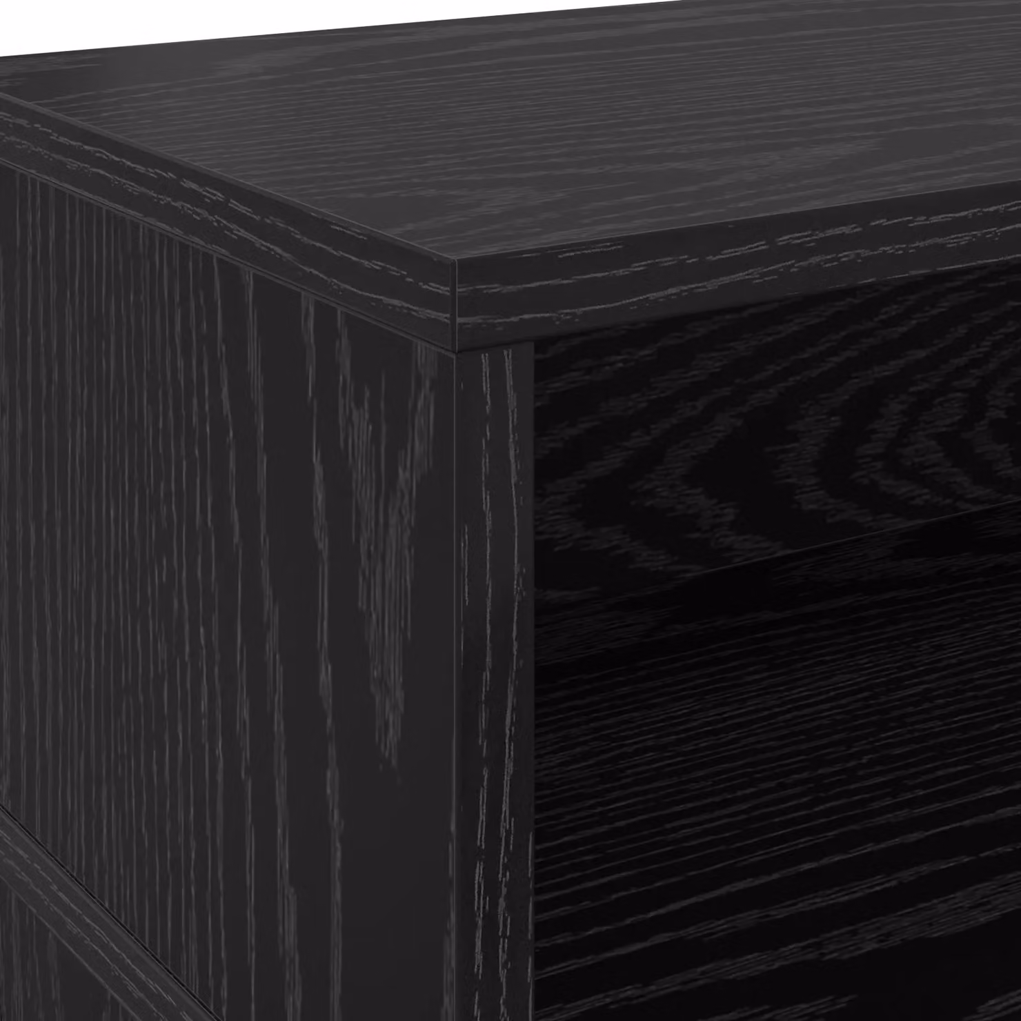 Berkfield Modern Black Oak Computer Desk W/D/H: 200 x 55 x 91 cm – 6