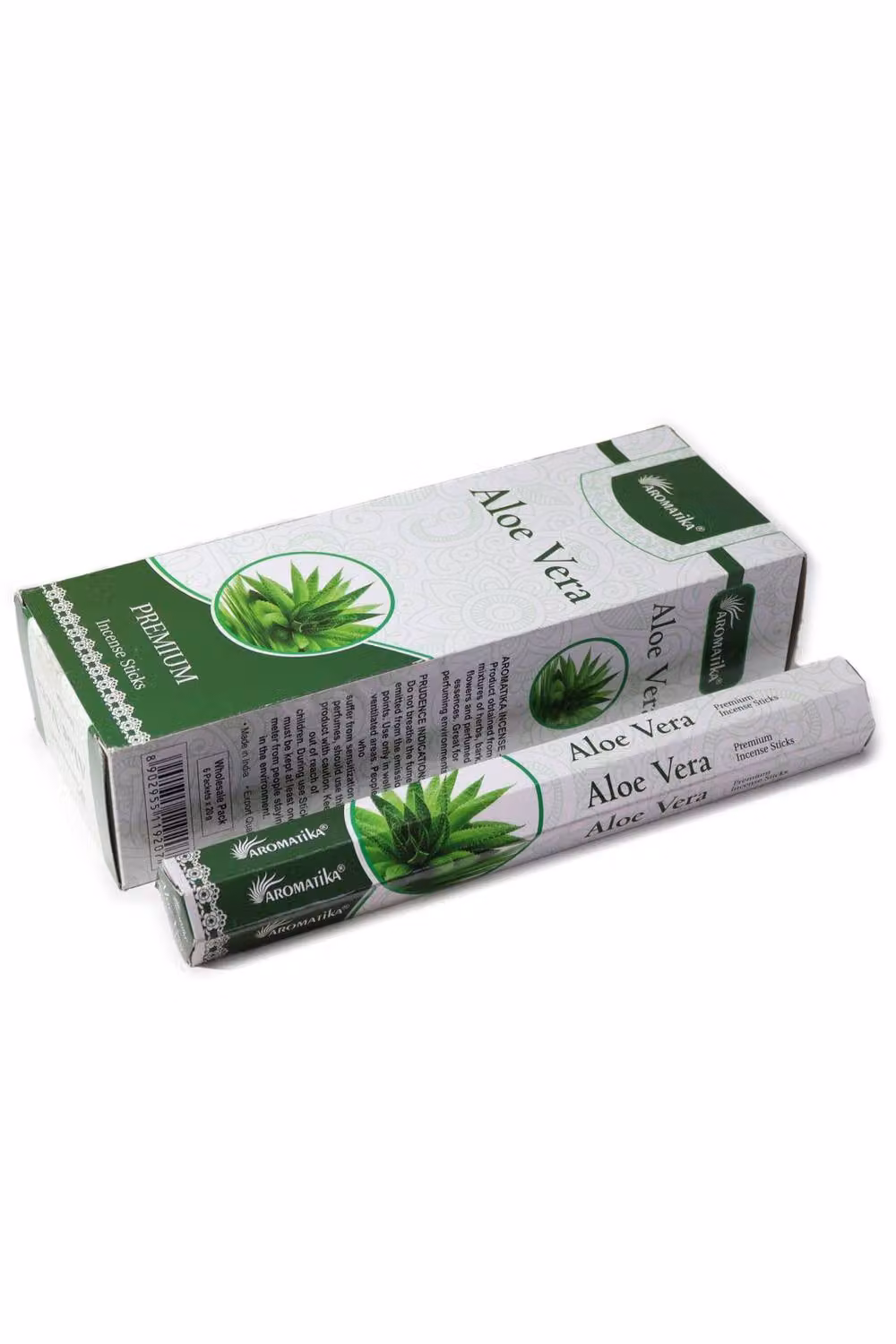 KDMD Aromatika Aloe Vera Hexagonal Charcoal-Free Incense Sticks, Fresh Floral Aroma, Brown – 2
