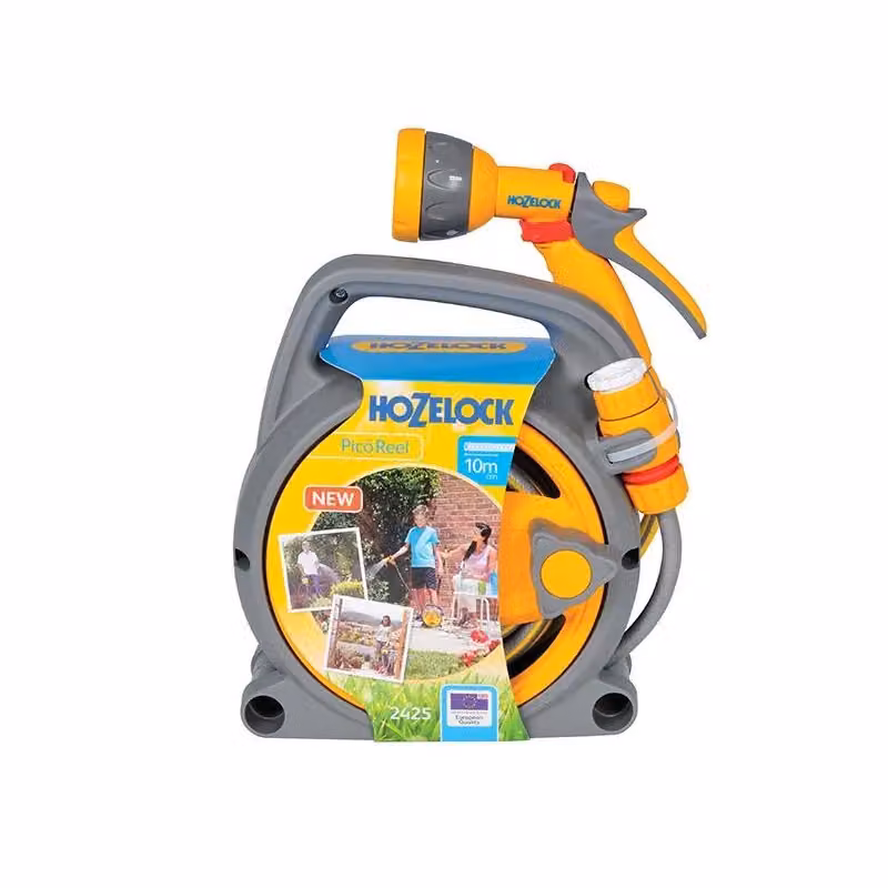 Hozelock 2425 Pico 10m Hose Reel in Multicolour – 4