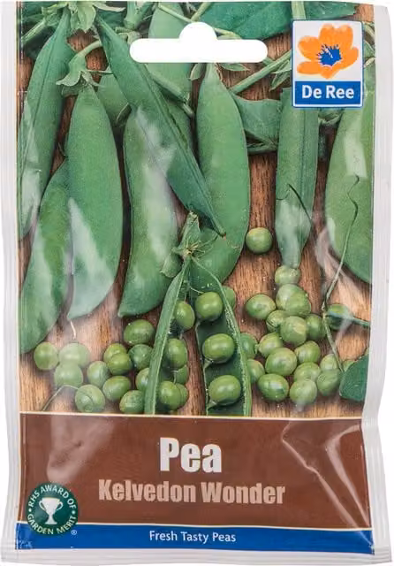 De Ree Kelvedon Wonder Green Pea Vegetable Seeds