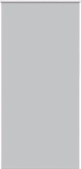 Berkfield Home Blackout Roller Blind, Light Grey, W: 105 cm, H: 210 cm