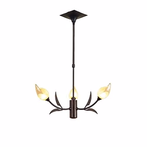Netlighting Inspired Mantra Holland Telescopic 3 Light G9 Pendant in Brown and Black Oxide – 1