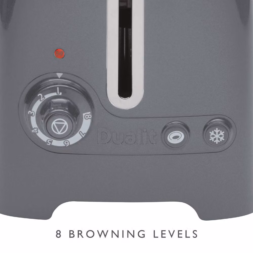 Dualit 2 Slot Lite Toaster in Grey – 6