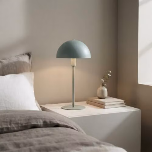 Nordlux Ellen Metal Table Lamp Green with E14 Bulb Socket – 3
